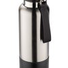 Butelka termiczna ze smyczką RON 500 ml P084812A czarny