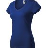 Koszulka damska Fit V-neck P025576F chabrowy