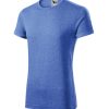 Koszulka męska Fusion P027666F niebieski melanż