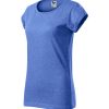 Koszulka damska Fusion P028056F niebieski melanż