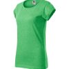 Koszulka damska Fusion P028056F zielony melanż