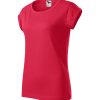 Koszulka damska Fusion P028056F czerwony melanż