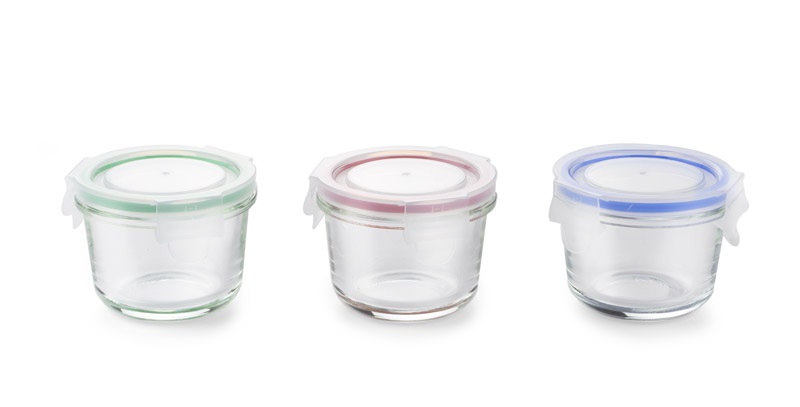 Zestaw słoiczków szklanych PESTO 3 x 120 ml P001951A