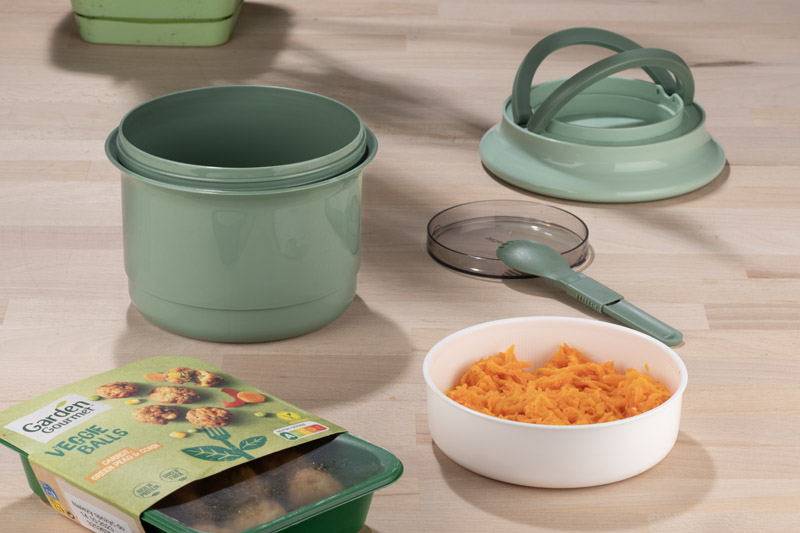 Pojemnik na lunch DOMMY 1150 ml + 350 ml P056269A