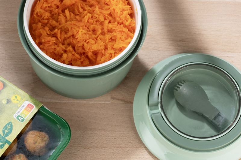 Pojemnik na lunch DOMMY 1150 ml + 350 ml P056269A