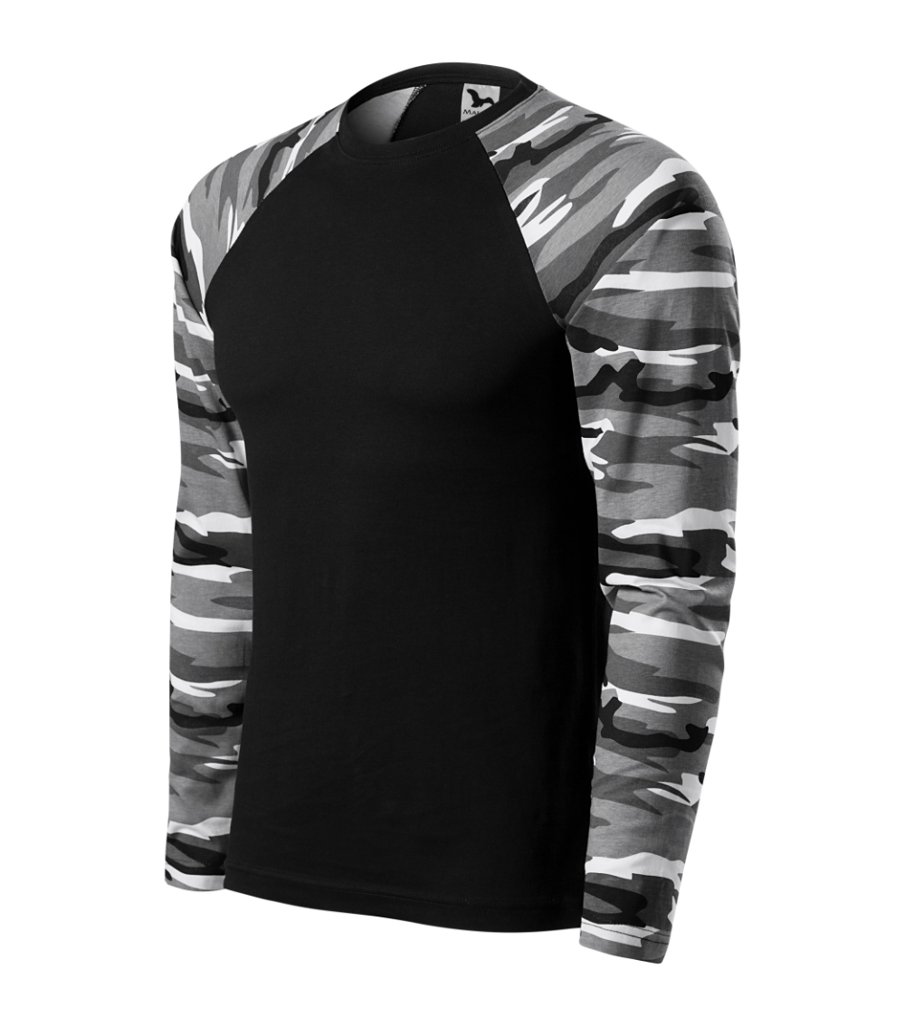 Koszulka unisex Camouflage LS P029069F MA-U166-W