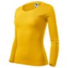 Koszulka damska Fit-T LS P029917F żółty