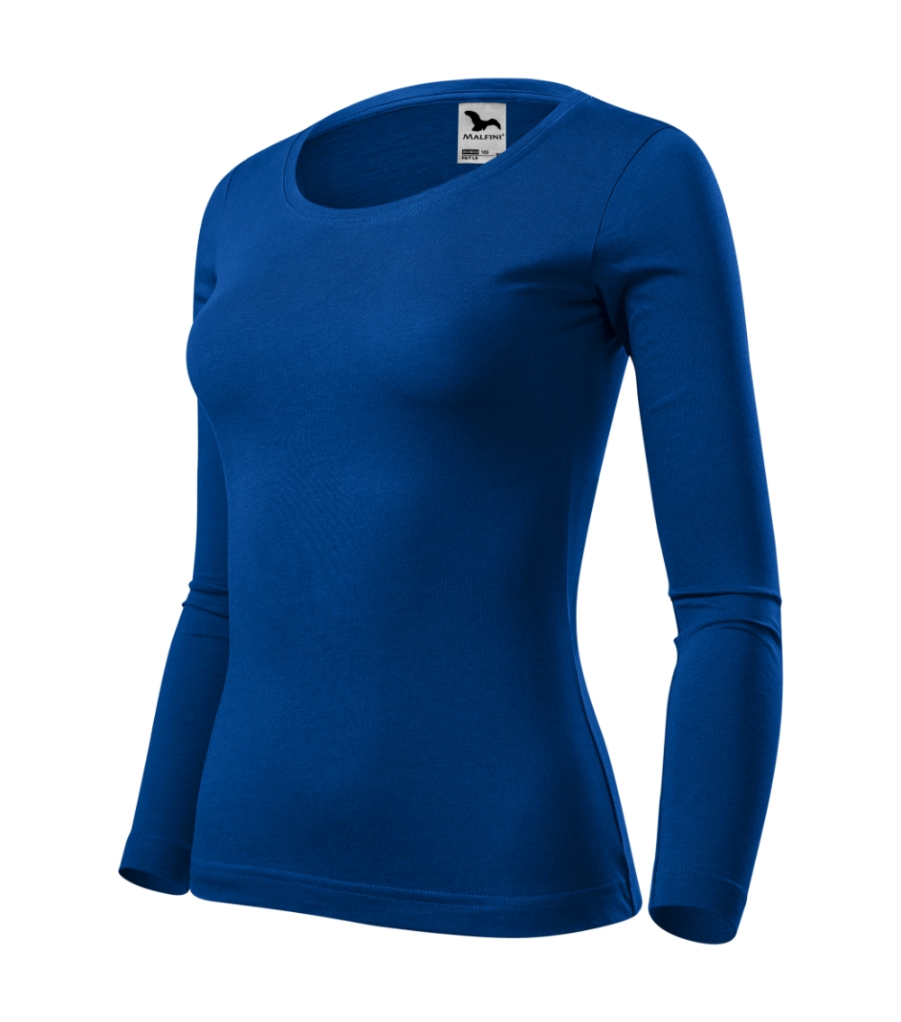 Koszulka damska Fit-T LS P029917F chabrowy