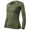 Koszulka damska Fit-T LS P029917F khaki