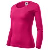 Koszulka damska Fit-T LS P029917F malinowy