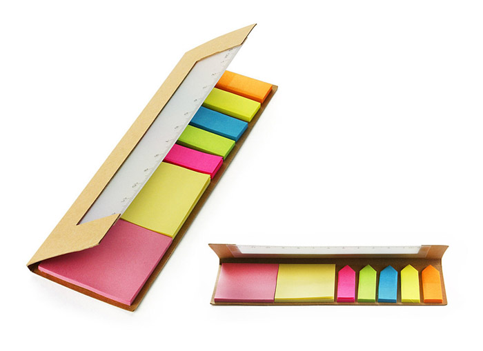 Linijka z karteczkami RECO P002005A AS-17526