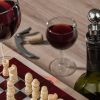 Zestaw do wina z szachami TREBB P002033A