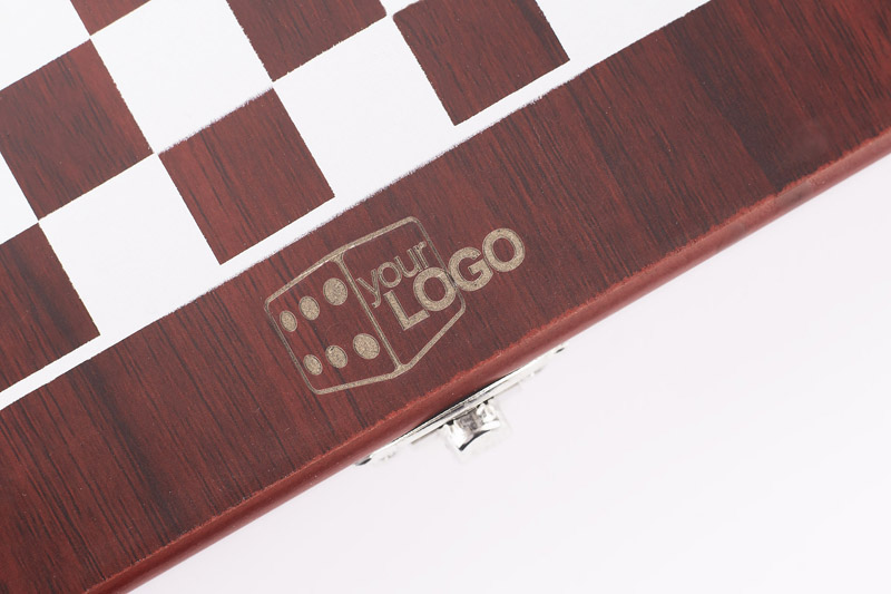 Zestaw do wina z szachami TREBB P002033A