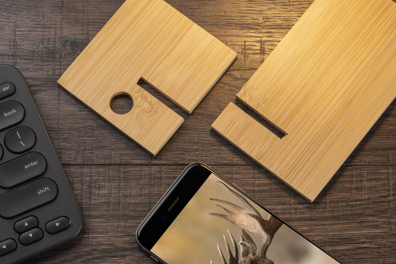 Bambusowy stojak na telefon RAGA P041539A