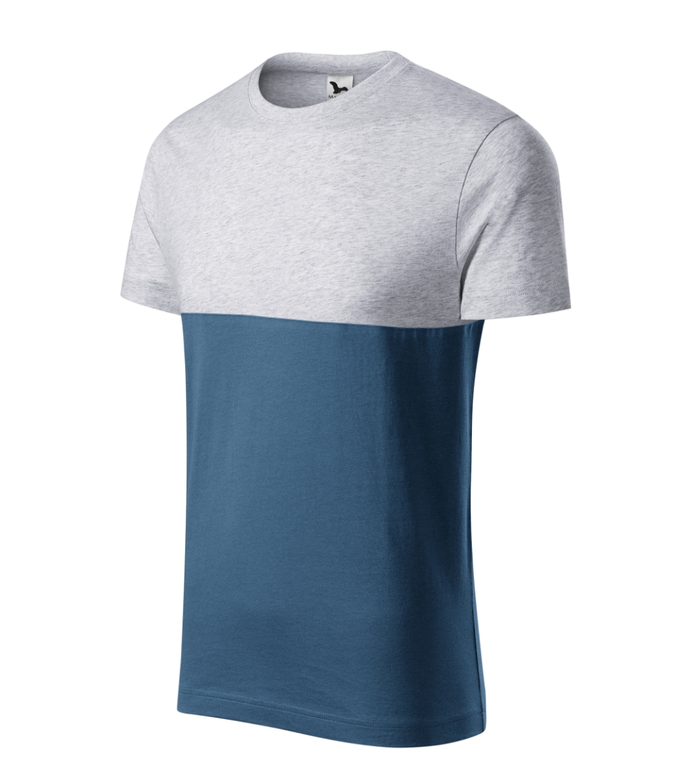 Connection Koszulka unisex P030074F jasnoszary melanż