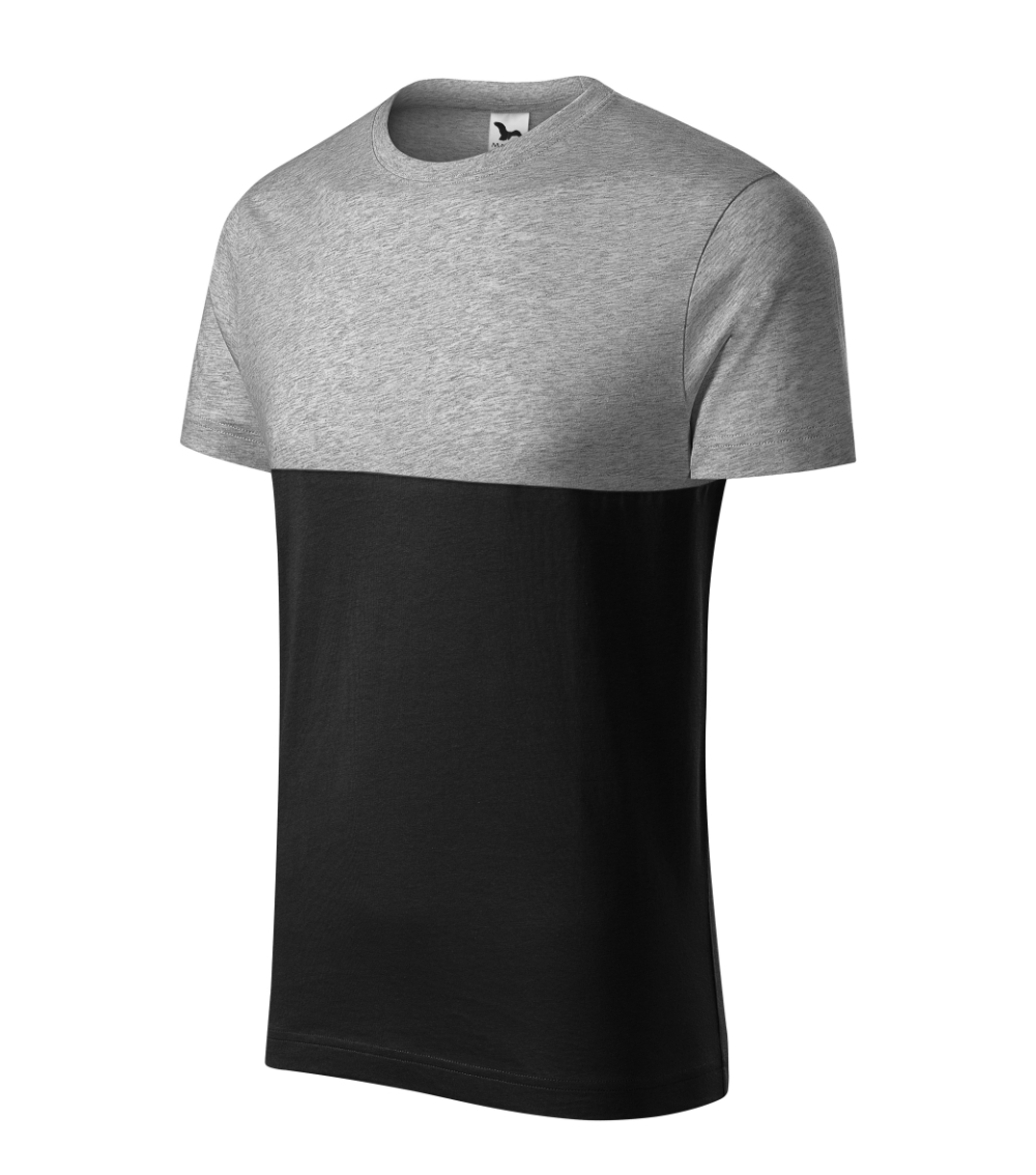 Connection Koszulka unisex P030074F ciemnoszary melanż