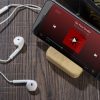Bambusowy stojak na telefon TILE P002289A