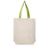 180g 100% Torba bawełniana z długą rączką P090320P jasnozielony