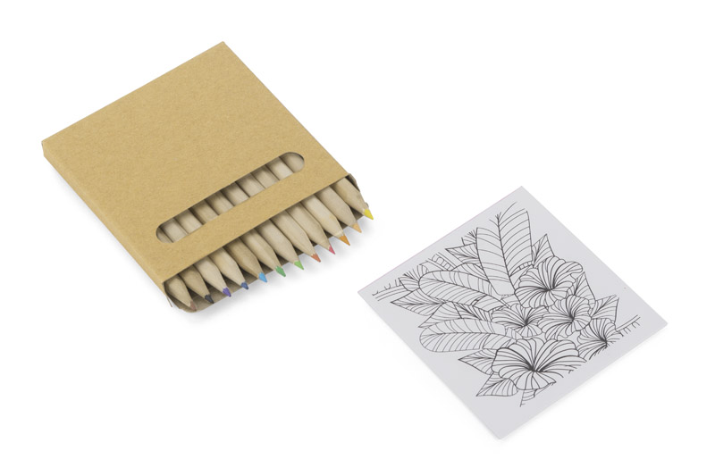 Kredki z kolorowanką LOTI P049150A AS-19691-09