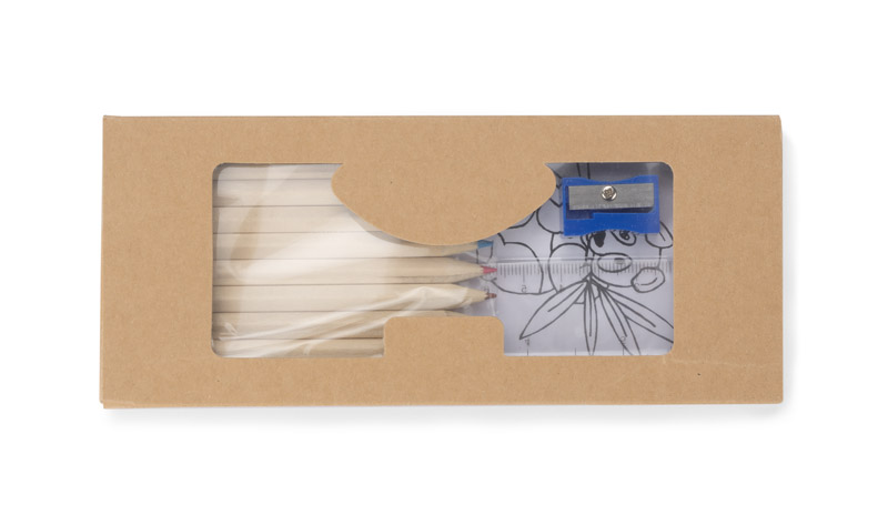 Kredki z kolorowanką DECOR P002844A 5 Kredki z kolorowanką DECOR P002844A