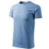 Basic Koszulka męska P030813F błękitny