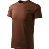 Basic Koszulka męska P030813F czekoladowy