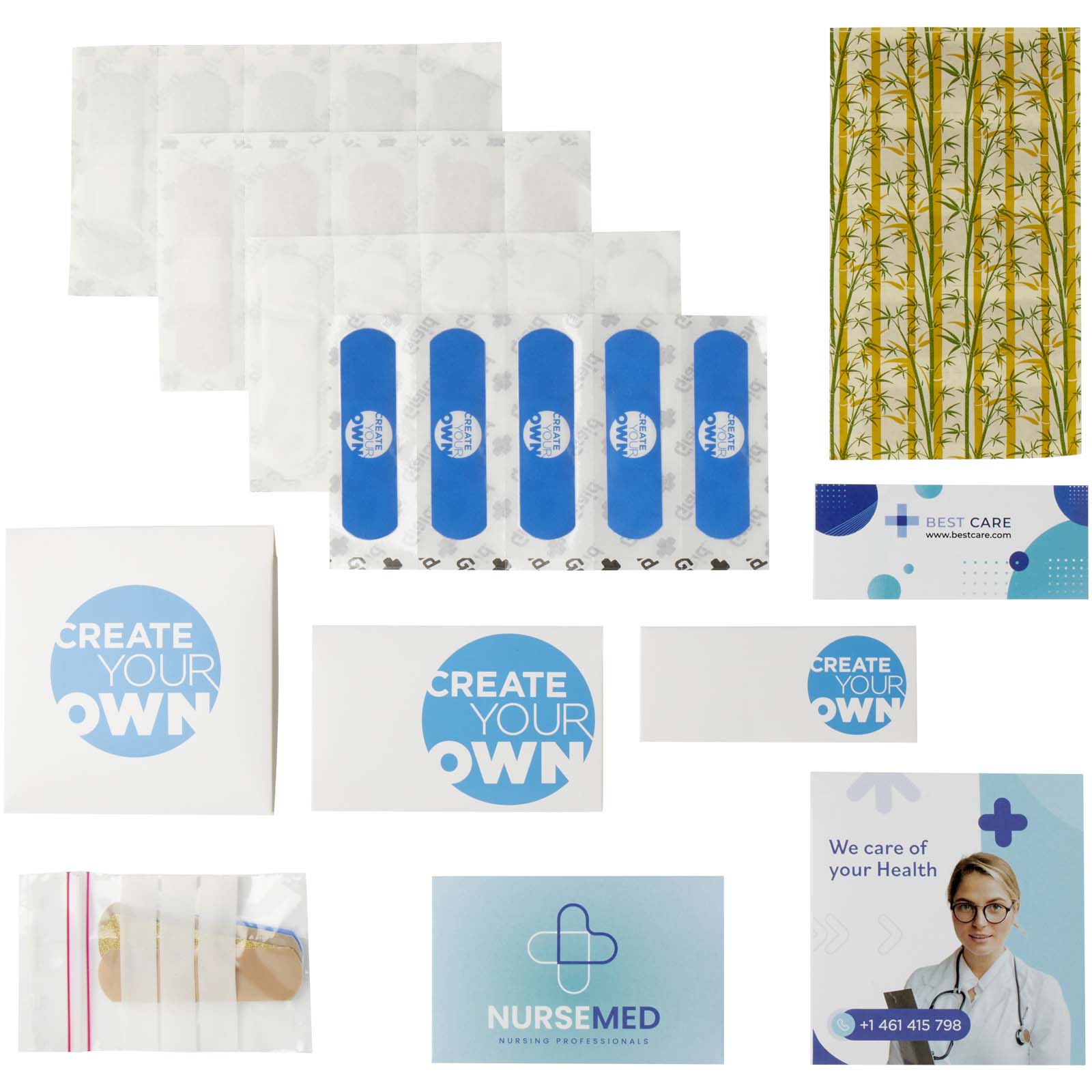 Zestaw próbek z plastrami P077302C