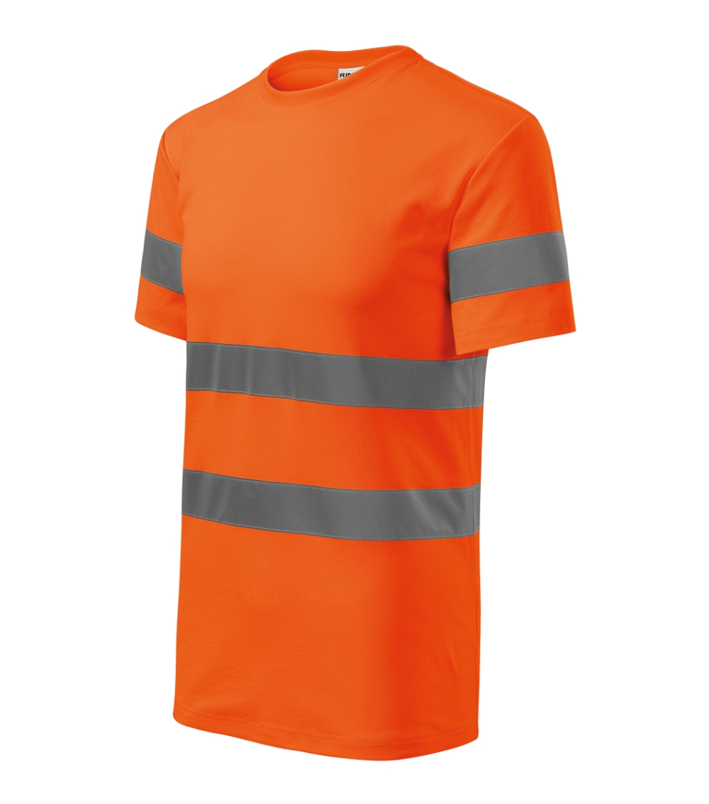 Koszulka unisex HV Protect P025505F fluorescencyjny pomarańczowy