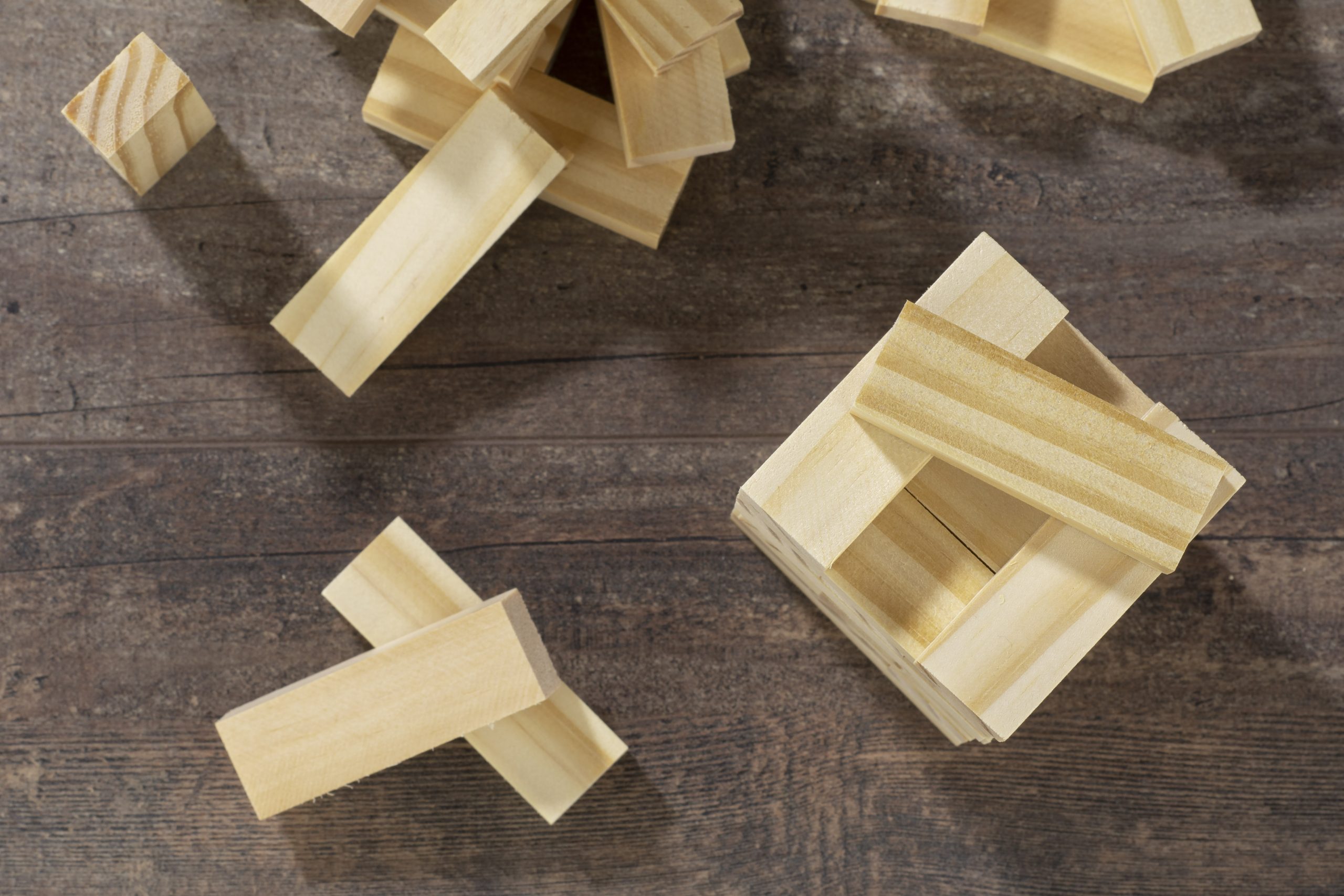 Gra drewniana BRICKS P049169A