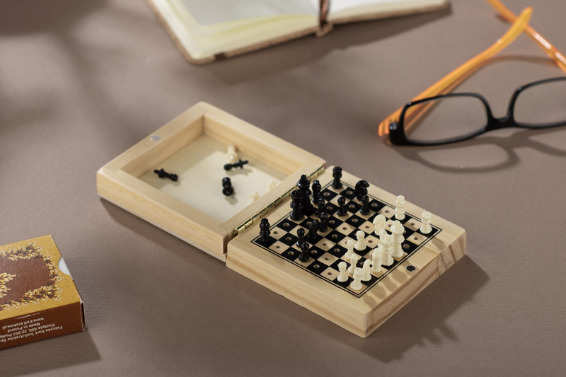 Szachy drewniane ILDE P101590A