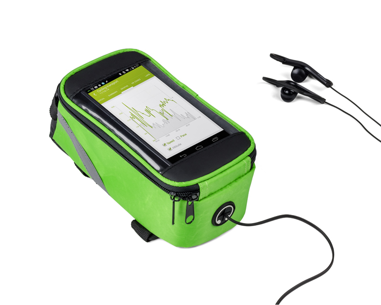 Torebka rowerowa VELO P003022A zielony jasny