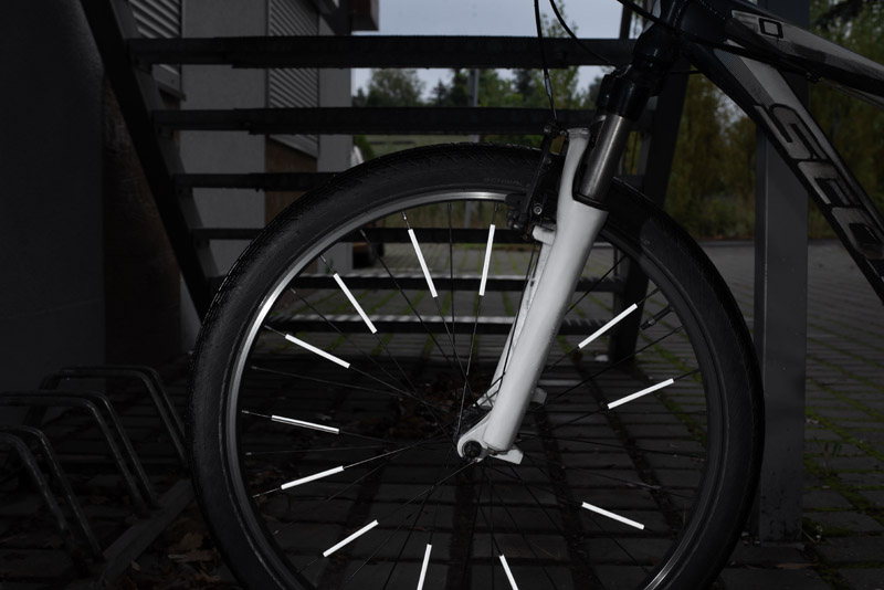 Nakładki na szprychy rowerowe ROLO P101594A