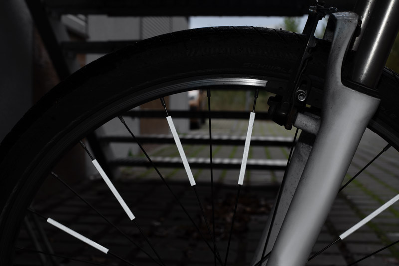 Nakładki na szprychy rowerowe ROLO P101594A