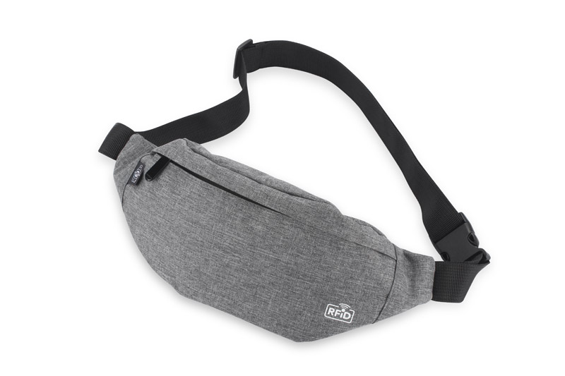 Torebka biodrowa rPET CHILLIX, RFID P056601A AS-20802-14