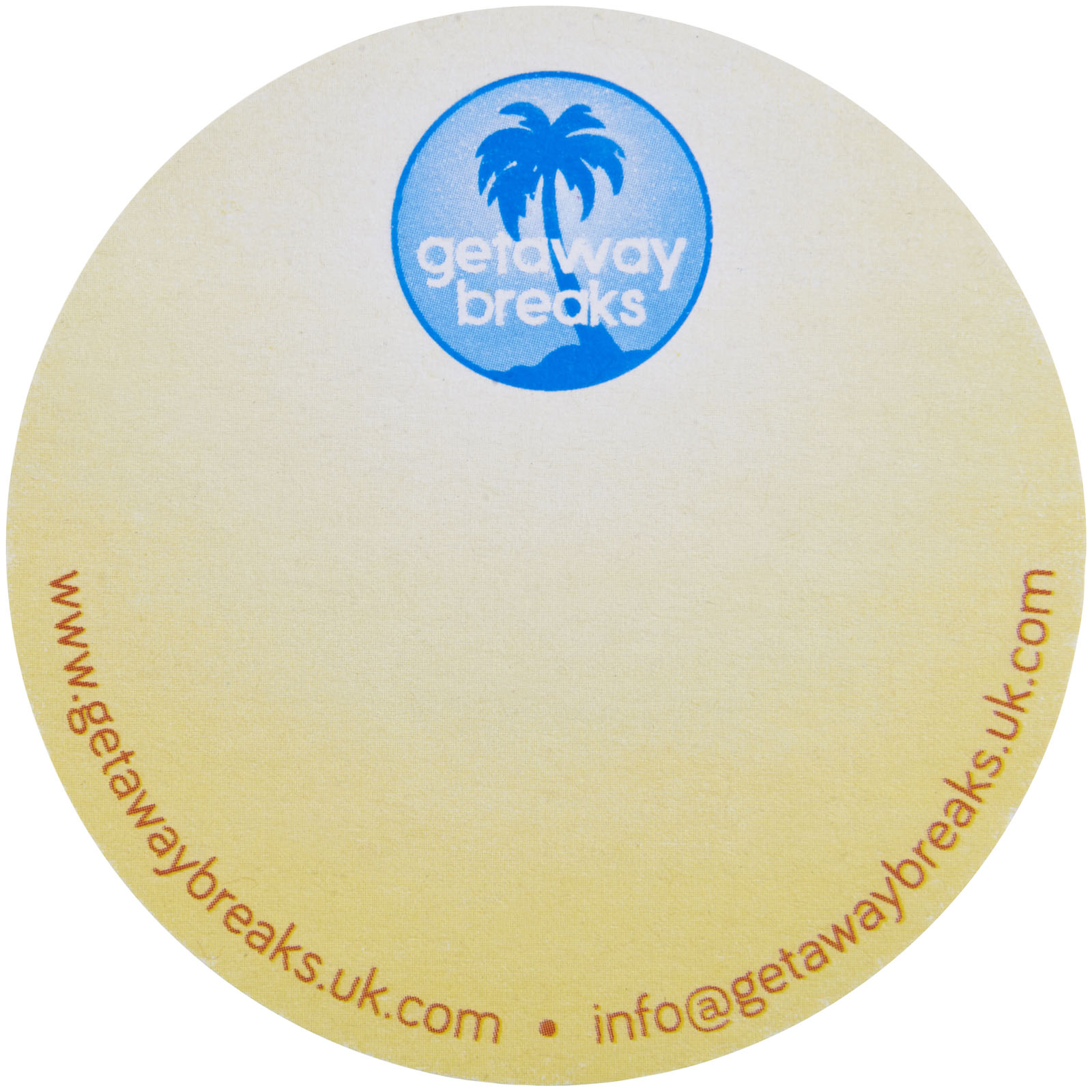 Sticky-Mate® karteczki samoprzylepne z materiałów z recyklingu w kształcie koła P077214C 5 Sticky-Mate® karteczki samoprzylepne z materiałów z recyklingu w kształcie koła P077214C