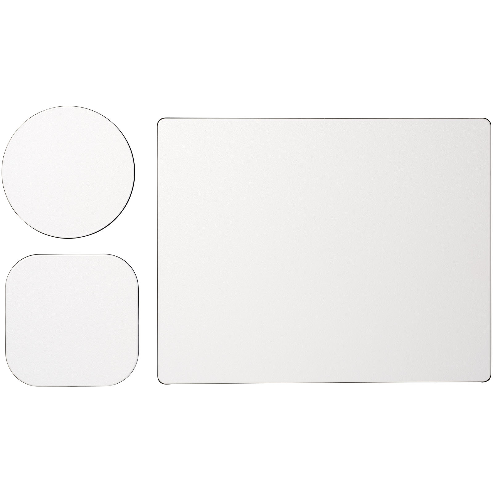 Podkładka pod mysz Brite-Mat® w zestawie z podkładkami pod kubek combo 1 P069456C 2 Podkładka pod mysz Brite-Mat® w zestawie z podkładkami pod kubek combo 1 P069456C