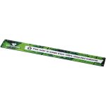 Linijka Terran o długości 30 cm w całości wykonana z tworzyw sztucznych pochodzących z recyklingu P069461C
