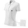 Koszulka polo damska Cotton P026103F biały