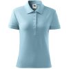 Koszulka polo damska Cotton P026103F błękitny