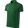 Koszulka polo męska Cotton Heavy P024091F zieleń butelkowa