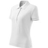Koszulka polo damska Cotton Heavy P027000F biały