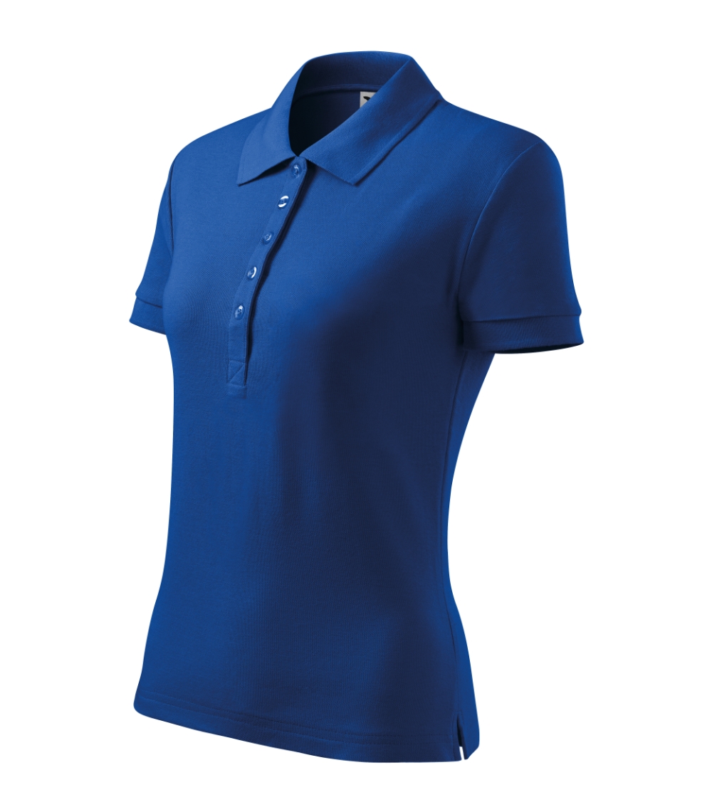 Koszulka polo damska Cotton Heavy P027000F chabrowy