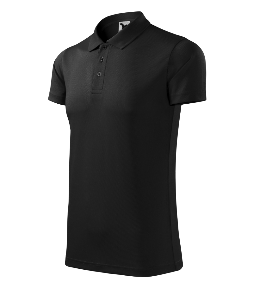 Koszulka polo unisex Victory P028208F czarny