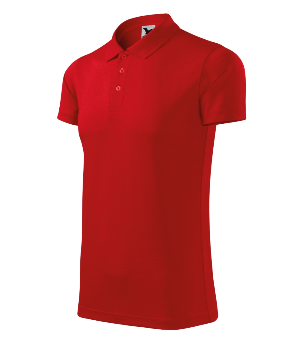 Koszulka polo unisex Victory P028208F czerwony