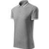 Koszulka polo męska Urban P023413F ciemnoszary melanż