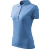 Pique Polo Koszulka polo damska P030270F błękitny