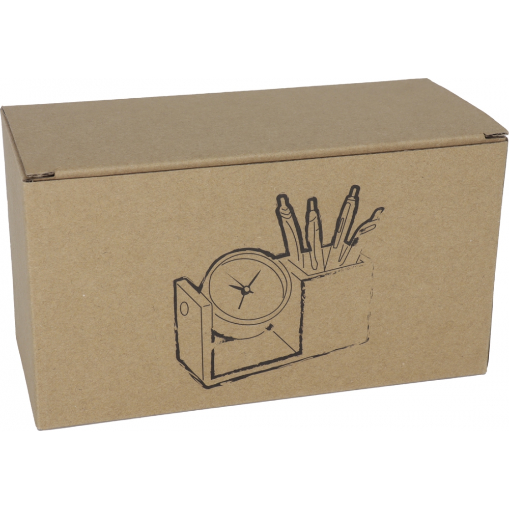 Stojak biurkowy z zegarem P087082K