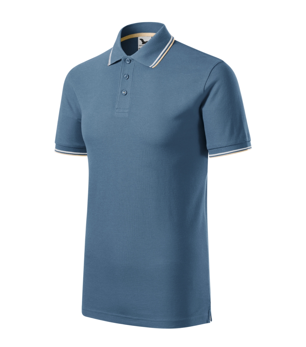 Koszulka polo męska Focus P044124F denim