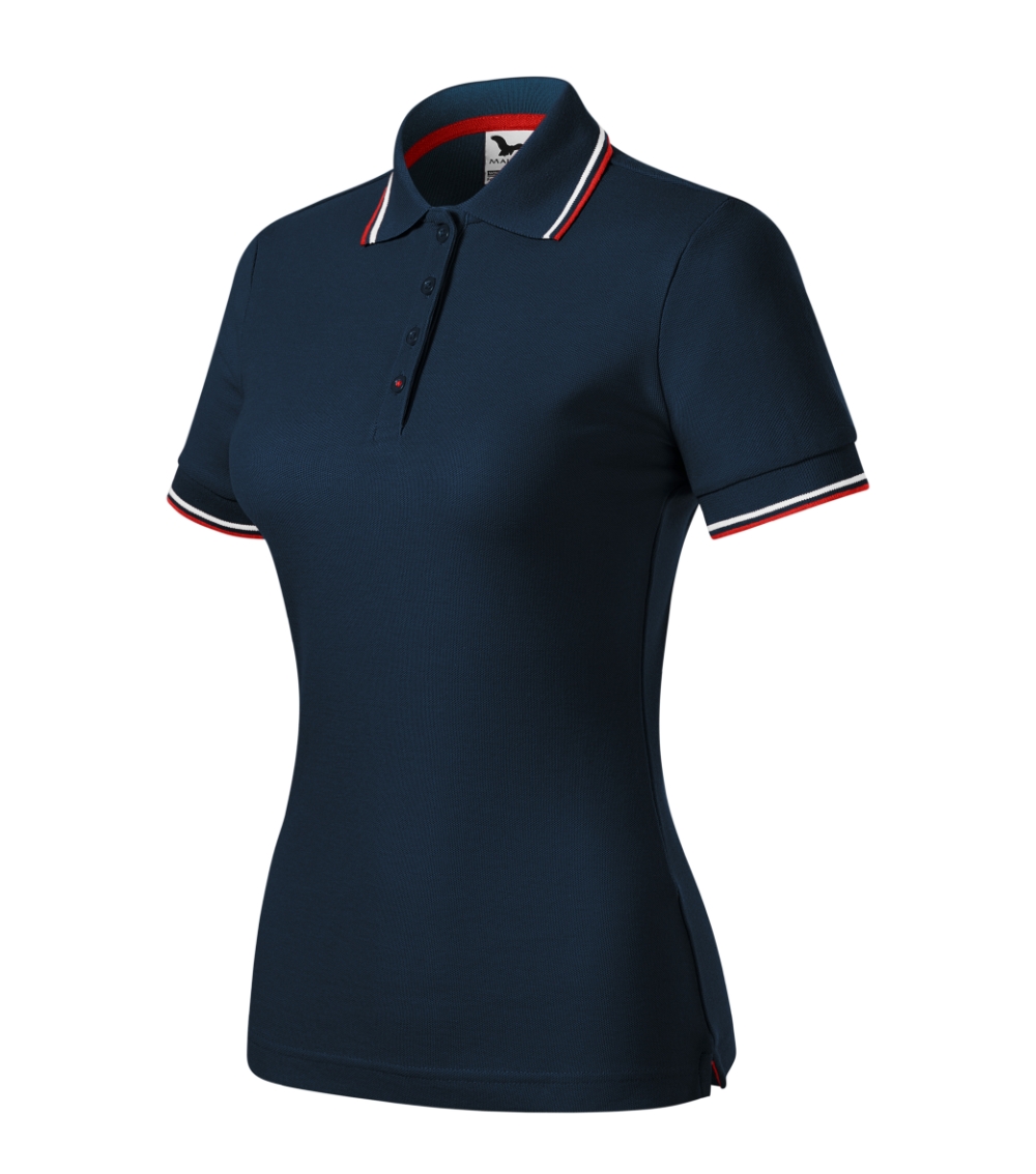 Koszulka polo damska Focus P044040F granatowy