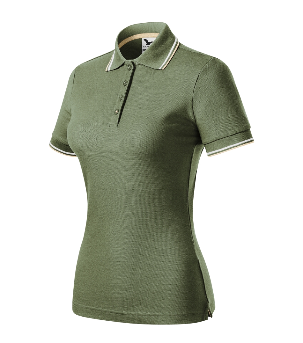 Koszulka polo damska Focus P044040F khaki